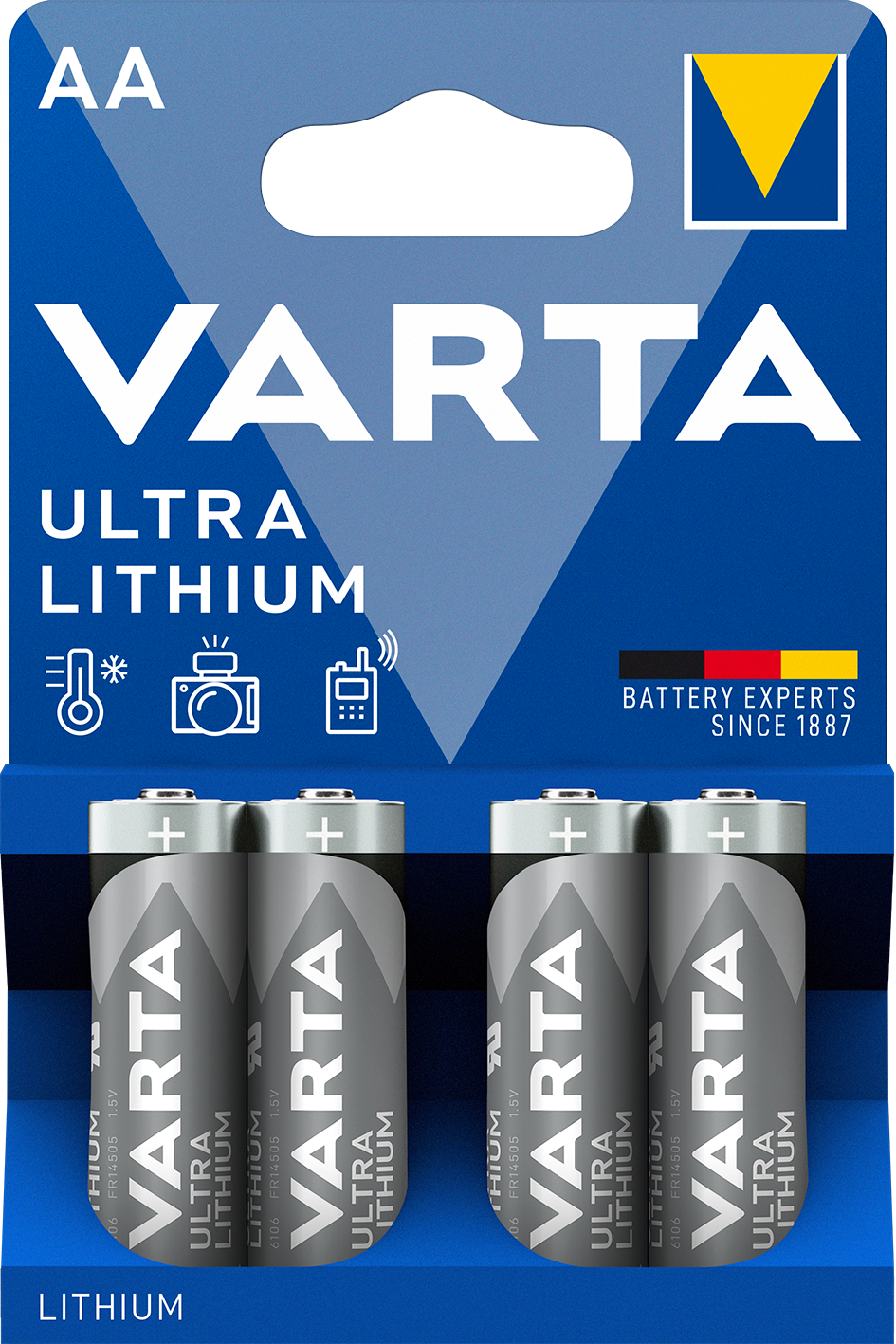 Varta Lithium AA 4pcs