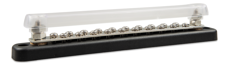 Busbar 150A 2P 20 screws + cover