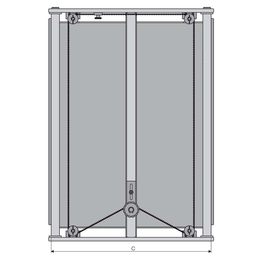 PCB magazine Series 700, 400 x 320 x 563 mm, 702.1/polystyrene - 4