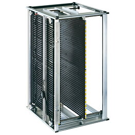 Kretskortsmagasin serie 700, monterat, 400 x 380 x 563 mm, 703.2/polykarbonat
