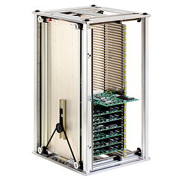 Kretskortsmagasin serie 600, 355 x 320 x 563 mm, 601.3/metall