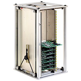 Kretskortsmagasin serie 700, 355 x 320 x 563 mm, 701.3/metall