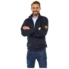 ESD sweat jacket, black