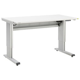 Arbetsbord WB, höjdjusterbart, ESD, 800 x 1 500 mm, elmotor
