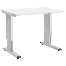 Arbetsbord WB, höjdjusterbart, ESD, 800 x 1073 mm, insexskruv