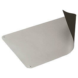 Bordsskydd, ESD, 610 x 900 mm, beige, rundade hörn, 2 x 10 mm DK