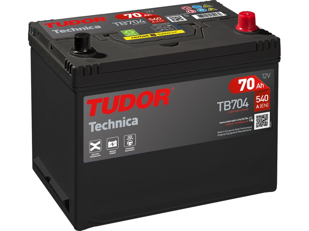 Tudor Technica 12V 70Ah