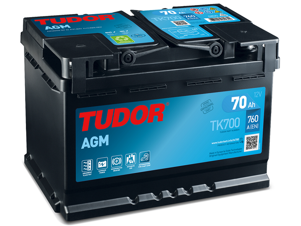 Batterie 31 - Batterie TUDOR AGM 12v 70Ah disponible Tel