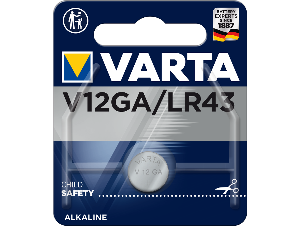 Varta Knappcell Alk LR43 1,5v 1st