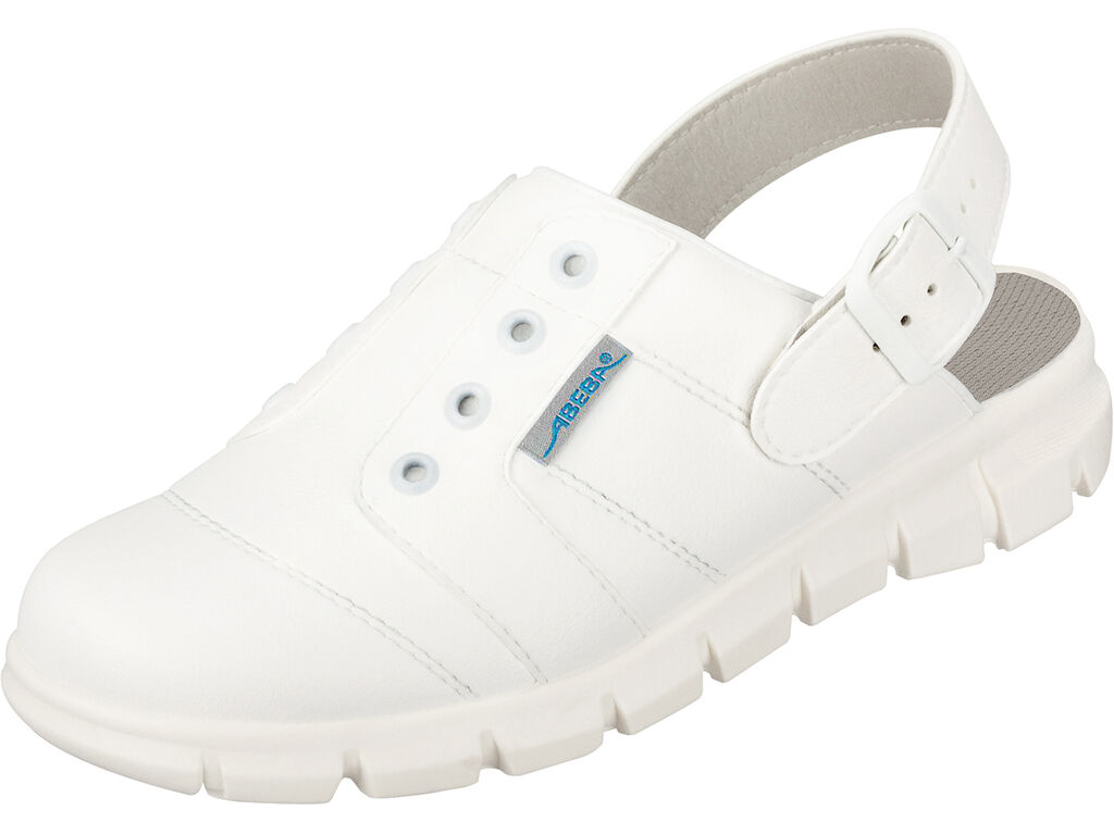 Clog white - 43, 7360 work shoes Dynamic ladies / men, OB