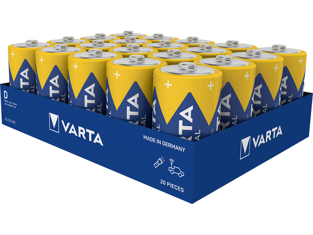 Varta  Industrial PRO Alk D 20st