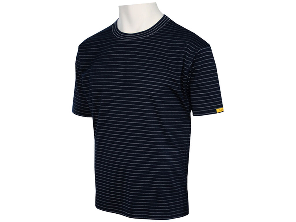 ESD T-shirt herr med kort ärm, svart, L