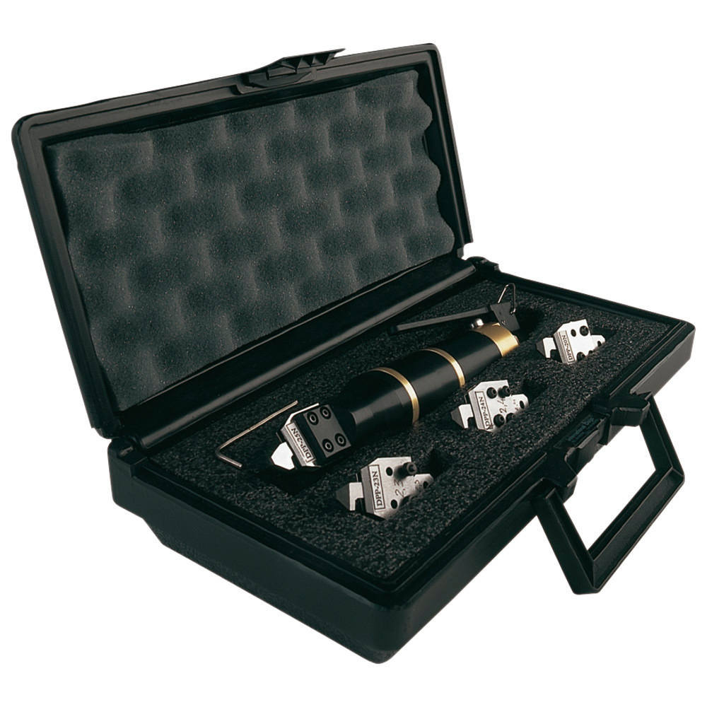 Pneumatic residual web cutter set, complete
