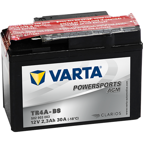 Varta Mc battery AGM TR4A-BS 12V 2,3Ah