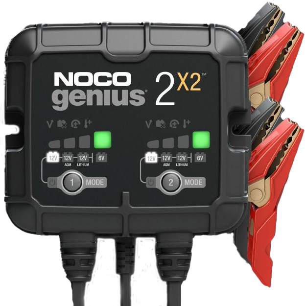 Noco Battery Charger 2 x 6/12V 4A