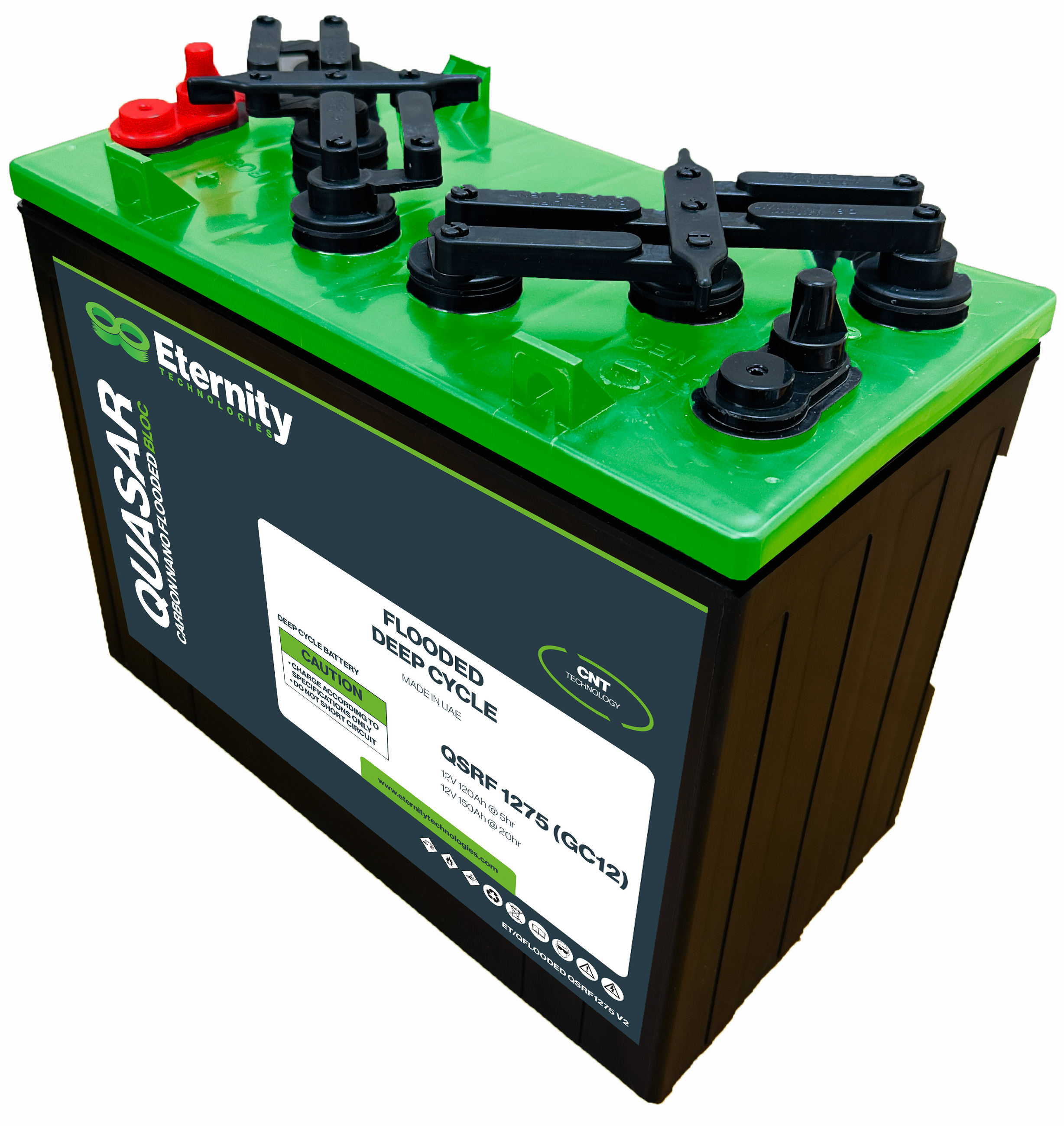 Eternity Quasar Open 12V 150Ah (GC12)