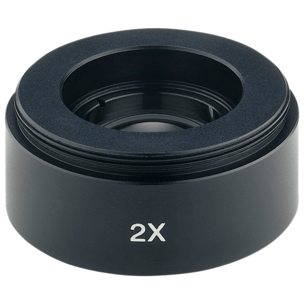 Magnification optics for stereo microscopes, 2x