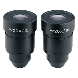 Pair of wide-field eyepieces for stereomicroscopes, 15x