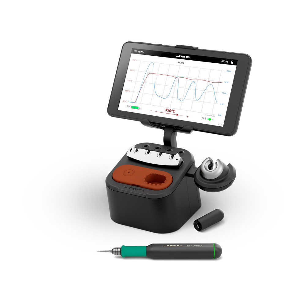 Precisionsstation B.IRON NANO, med Lödhandtag, inkl. skärm