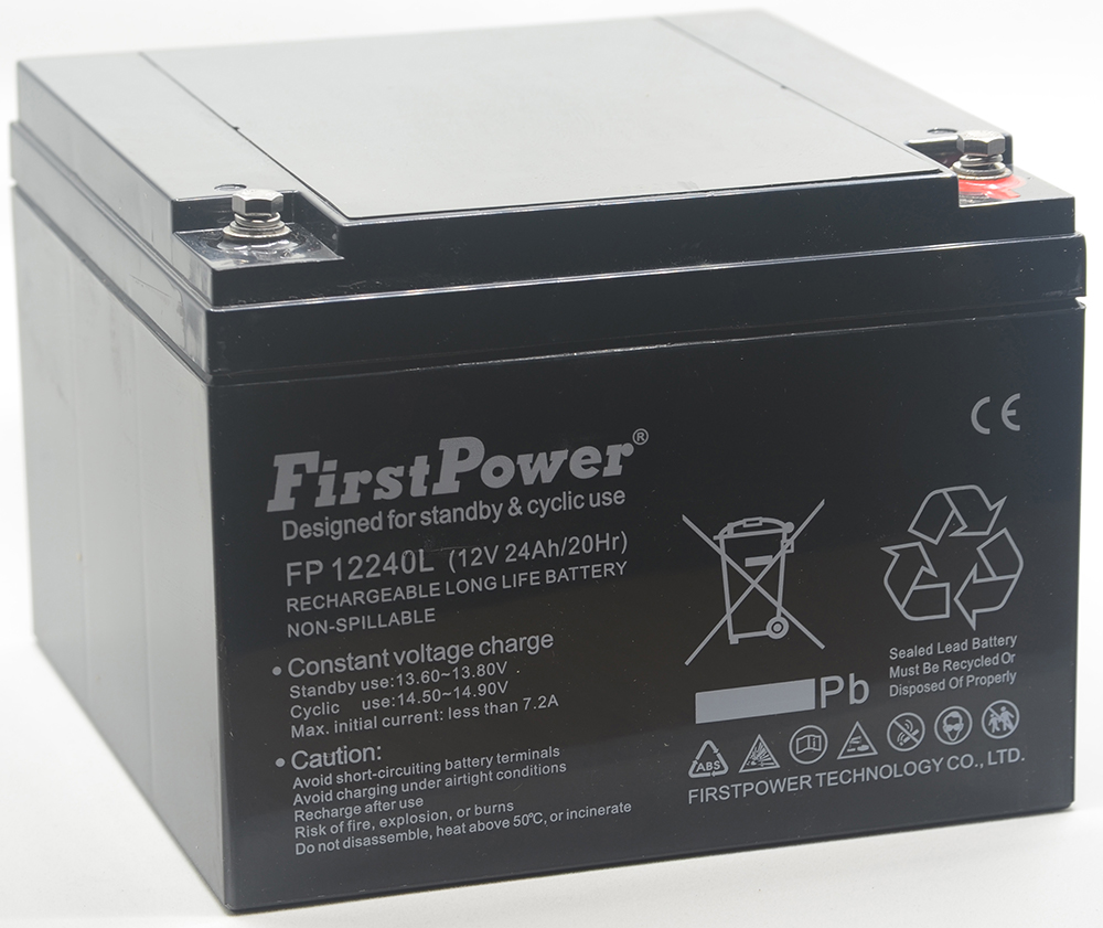 Firstpower Vrla 12V 24Ah 15 Years