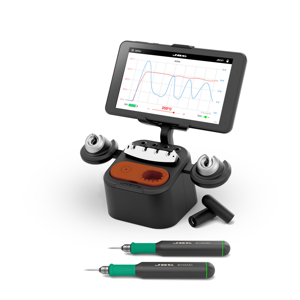 Precisionsstation B.IRON DUAL NANO, med två Lödhandtag, exkl.skärm