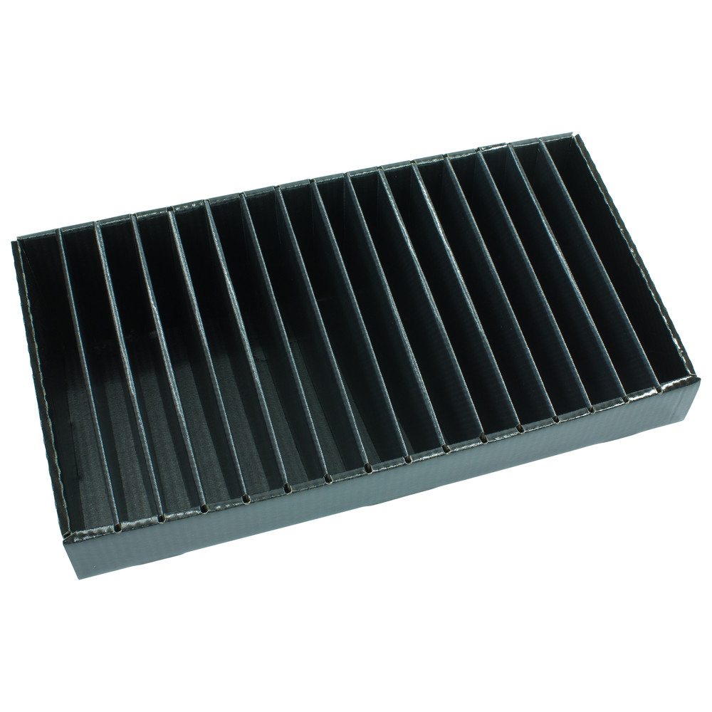 SMD Reel Stand Reel Box, ESD, 380 x 176 x 100 mm, Reel Ø 180 mm