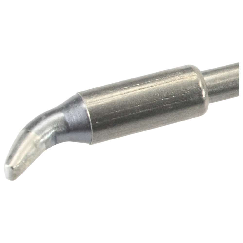 Lödspets serie C130, mejselform, C130418/3,2 x 1,5 mm, böjd