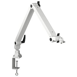 Metal articulated arm, with table clamp
