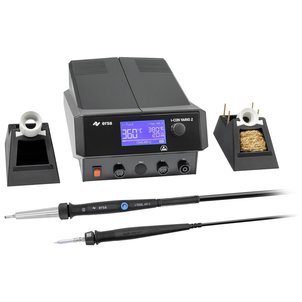 Soldering station i-CON VARIO 2 MK2, i-TOOL MK2, and i-TOOL AIR S