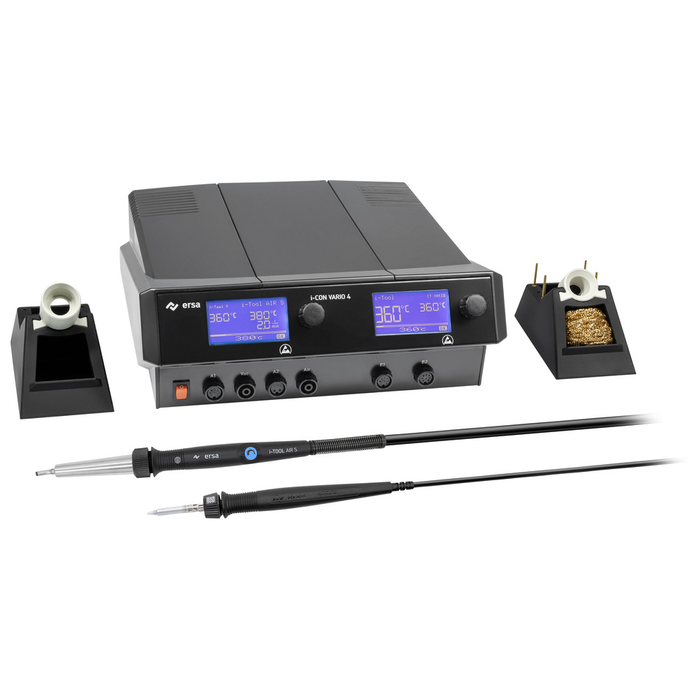 Soldering station i-CON VARIO 4 MK2, i-TOOL AIR S, and i-TOOL MK2