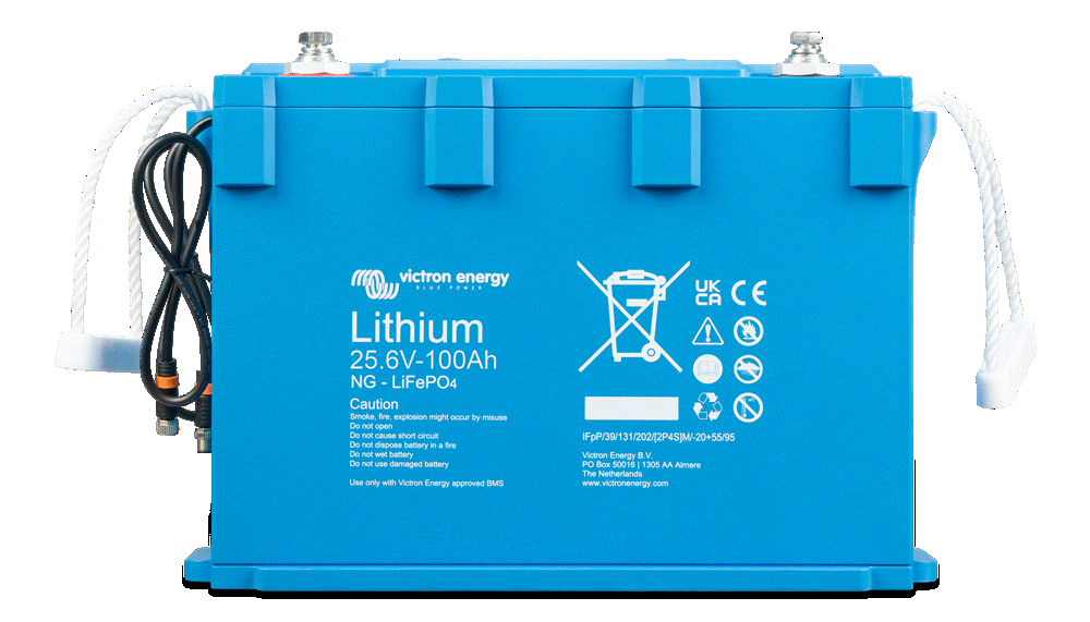 LiFePO4 batteri 25,6V 100Ah NG