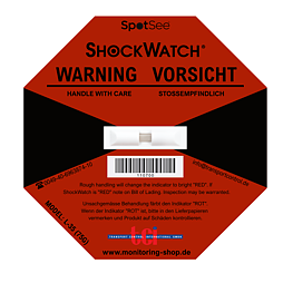 ShockWatch L-35, orange, 75 g / 50 ms