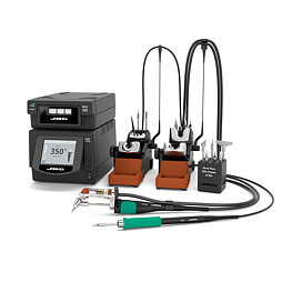 4-channel repair station DMSD-2QA, with angled desoldering iron DT530