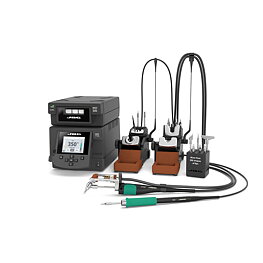 4-channel repair station DMSD-2QB, with angled desoldering iron DT530