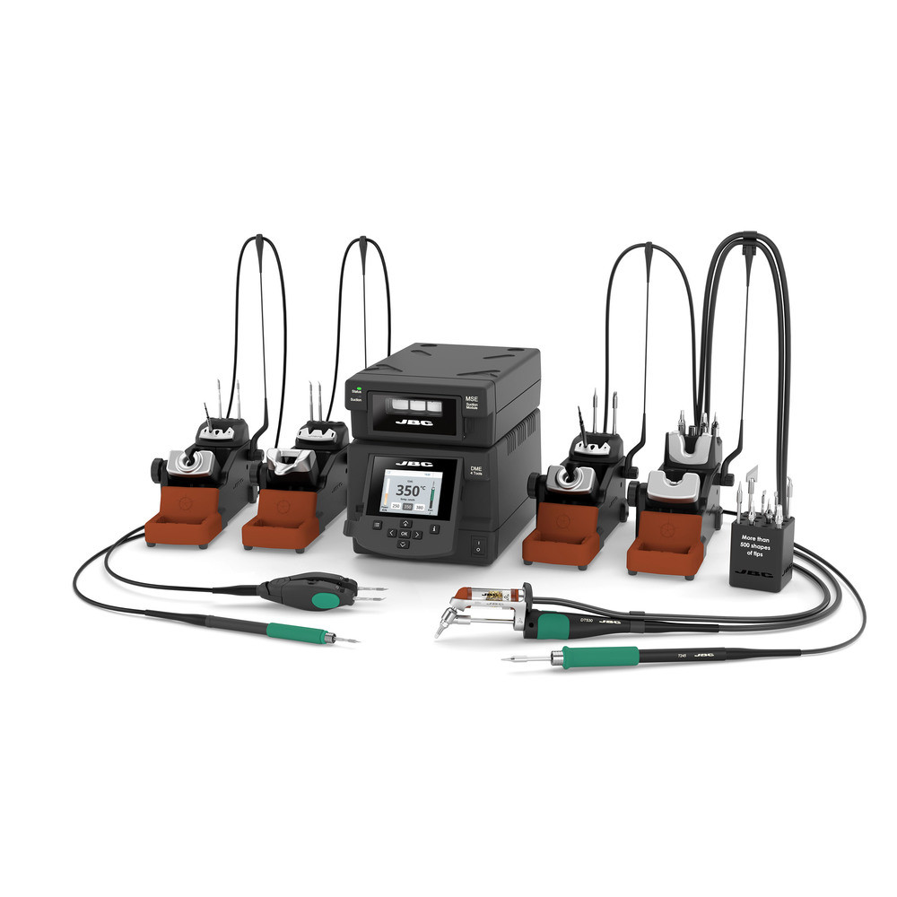 4-kanals reparationsstation DMPSD-2QB med vinklad avlödningskolv DT530