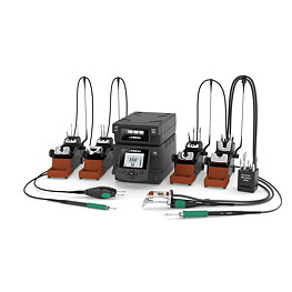 4-channel repair station DMPSD-2QB with angled desoldering iron DT530