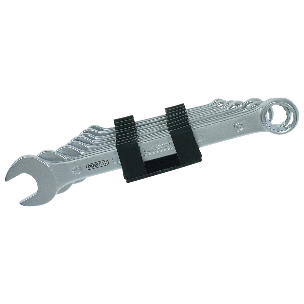 Ring spanner set, DIN 3113, 12-piece, 6–22 mm