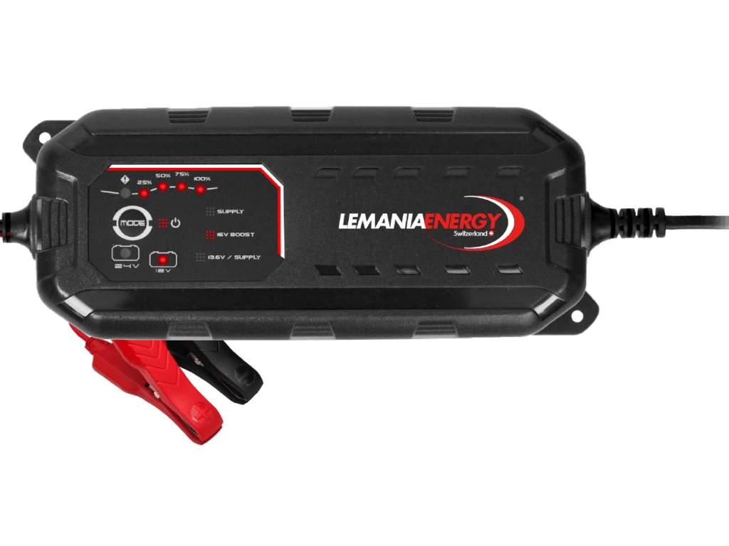 Lemania Energy Charger 12/24v 7A IP65