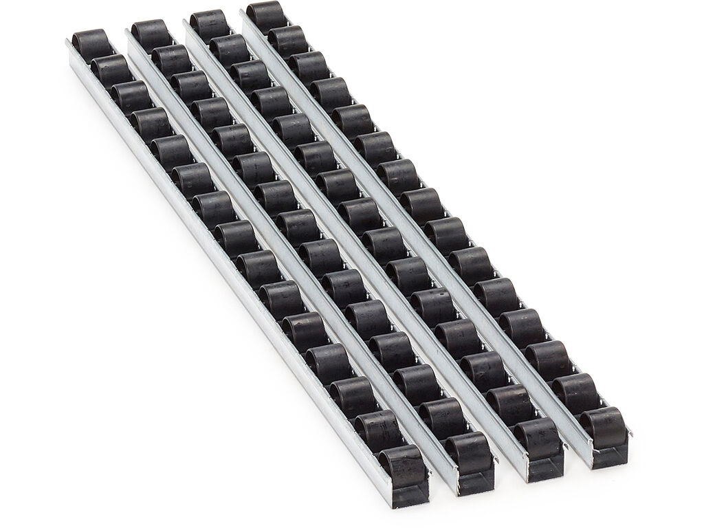 Roller profile set FiFo flow rack ESD, 4 pieces, ESD - Etronix ...