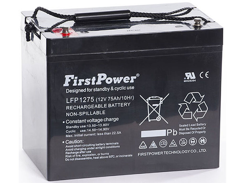 Firstpower AGM 12V 75Ah