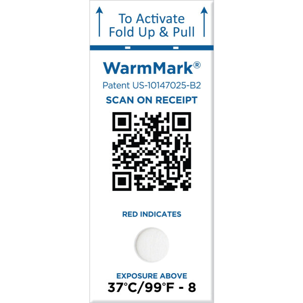 WarmMark® temperature indicator 8 °C