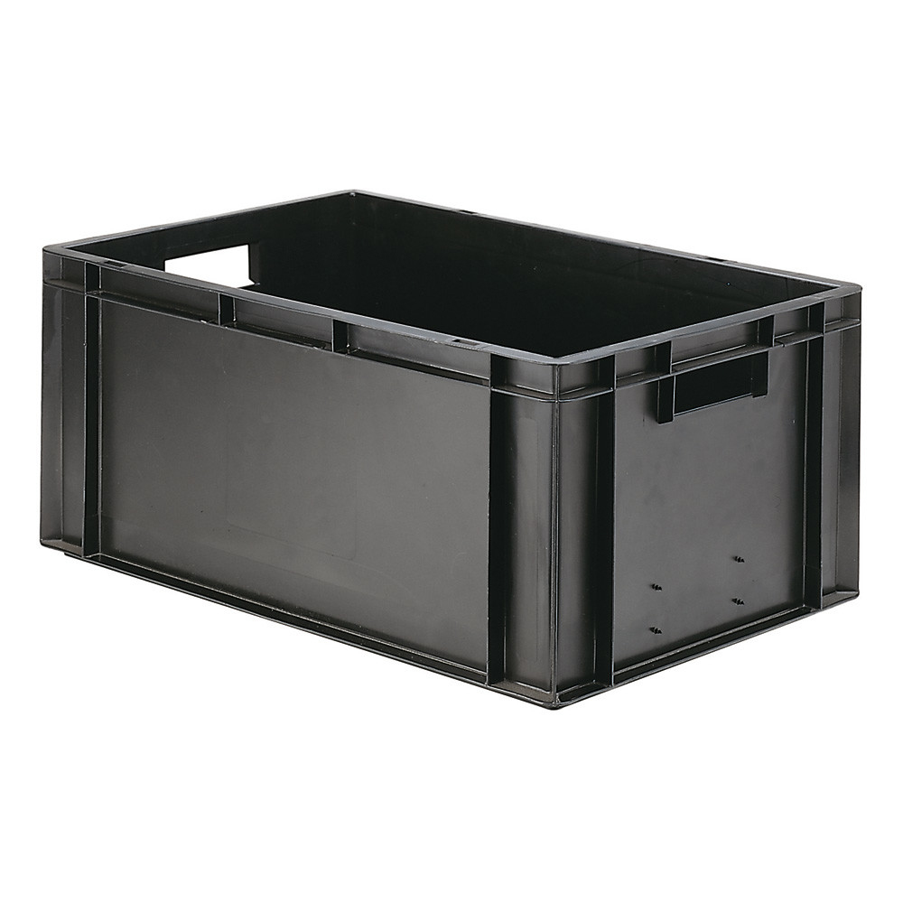 Förvaringslåda Economy, ESD, 400 x 300 x 210 mm, genomgående