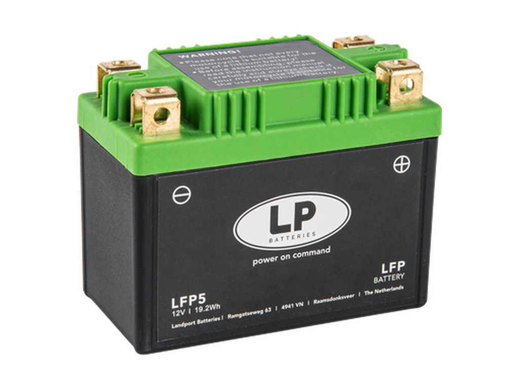 LP Litium Mc batteri YTX4L-BS mfl. 12v 19,2Wh