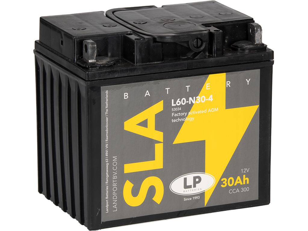 LP Mc Batteri Y60-N30-4 SLA 12v 30Ah - 2