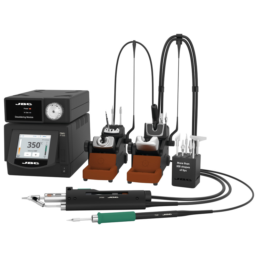 Digital soldering station 4 fold