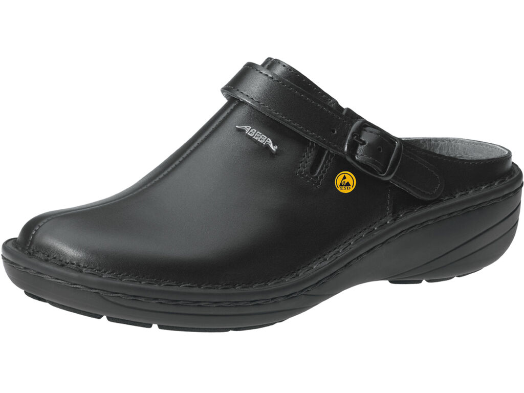 Clog black ESD - 37, 36813 ESD professional shoes Reflexor® Comfort ladies, OB