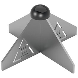 Kretskortshållare, av metall, L2/38 mm