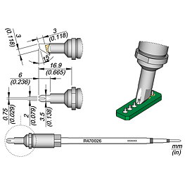 Soldering cartridge lead free R470043