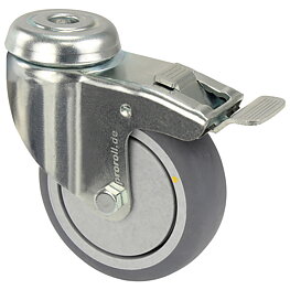 Apparatrulle, ESD, 50 mm, bärförmåga 40 kg, med broms