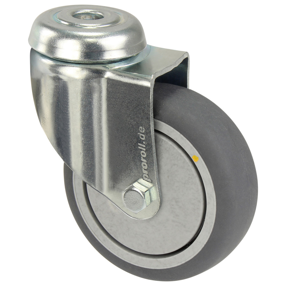 Apparatrulle, ESD, 75 mm, bärförmåga 60 kg, utan broms